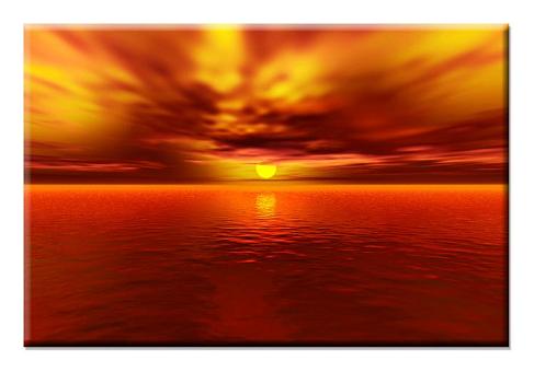 Dafen Oil Painting on canvas sunglow -set392